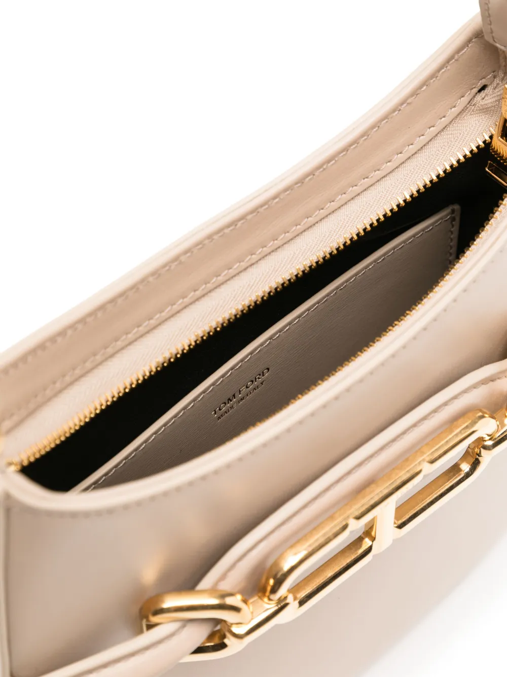 TOM FORD Leren tas Beige