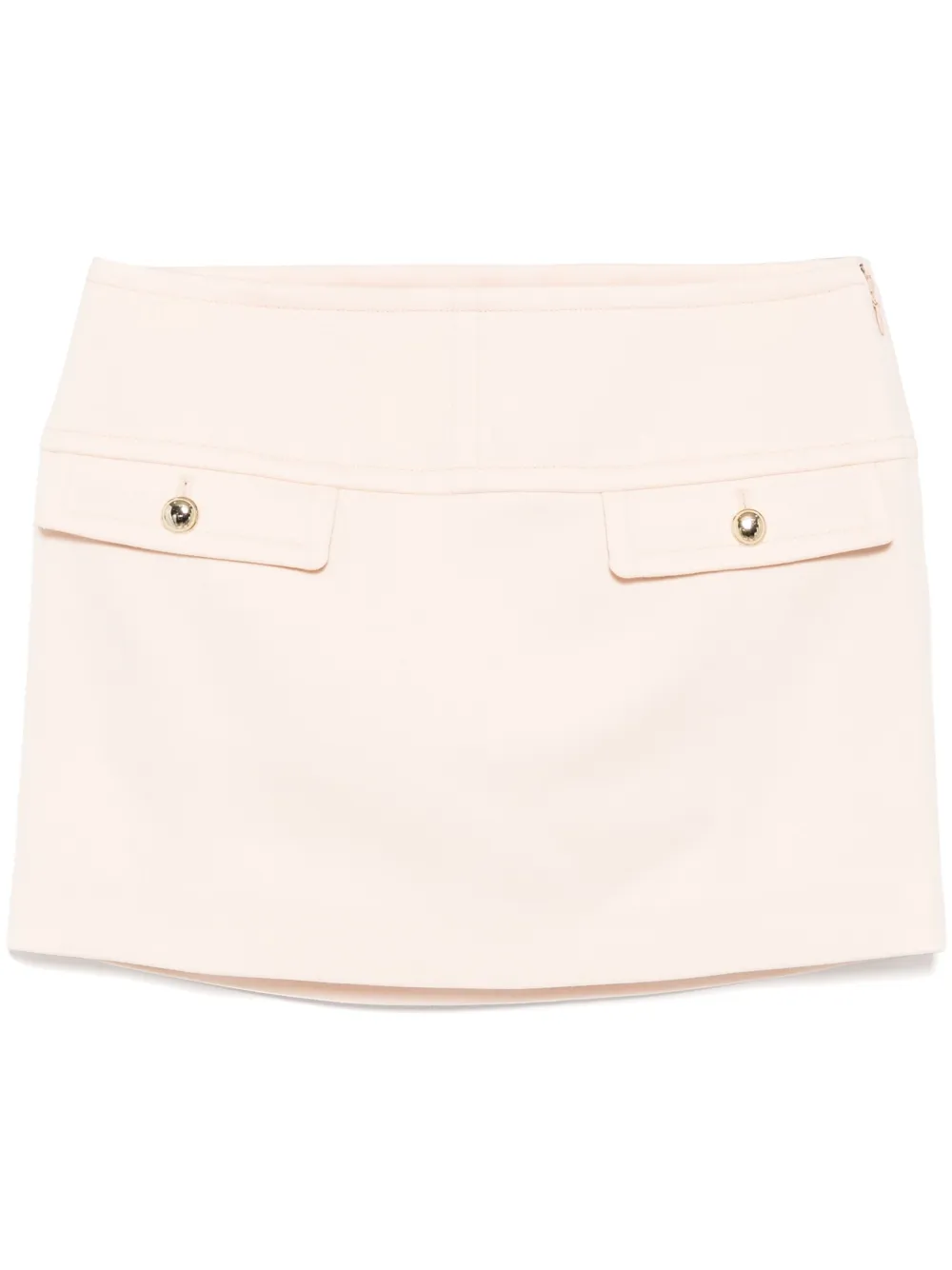 patch pockets miniskirt