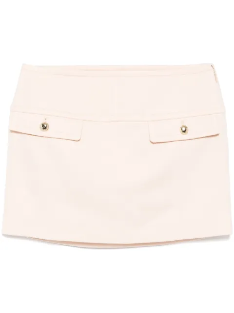 TOM FORD falda corta con bolsillos de parche