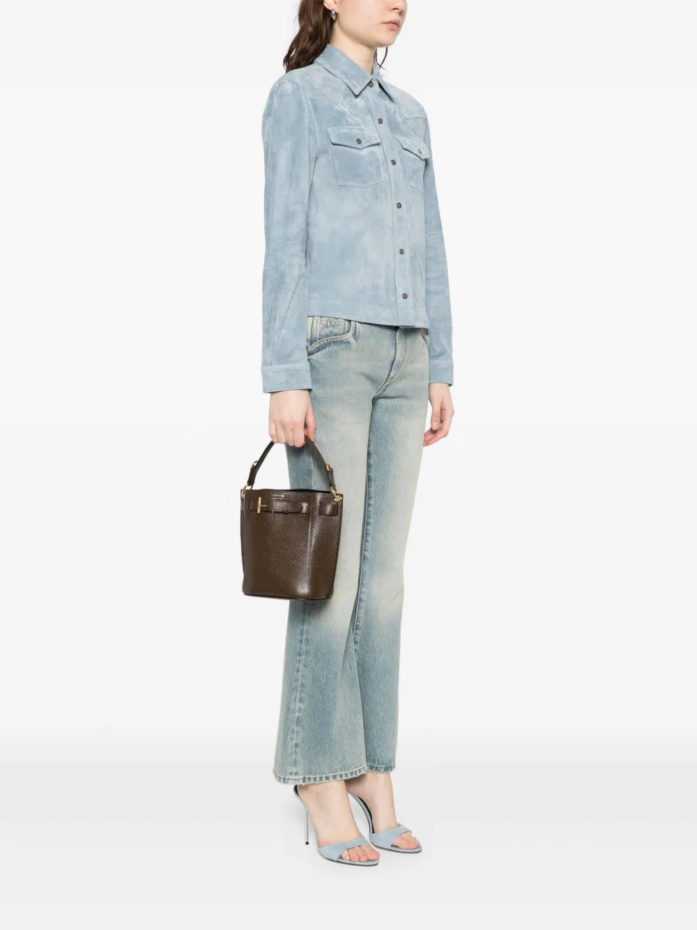 TOM FORD Audrey tas - Bruin