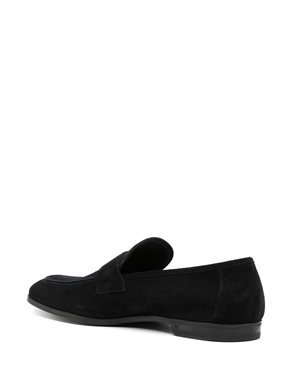 TOM FORD leather loafers Black