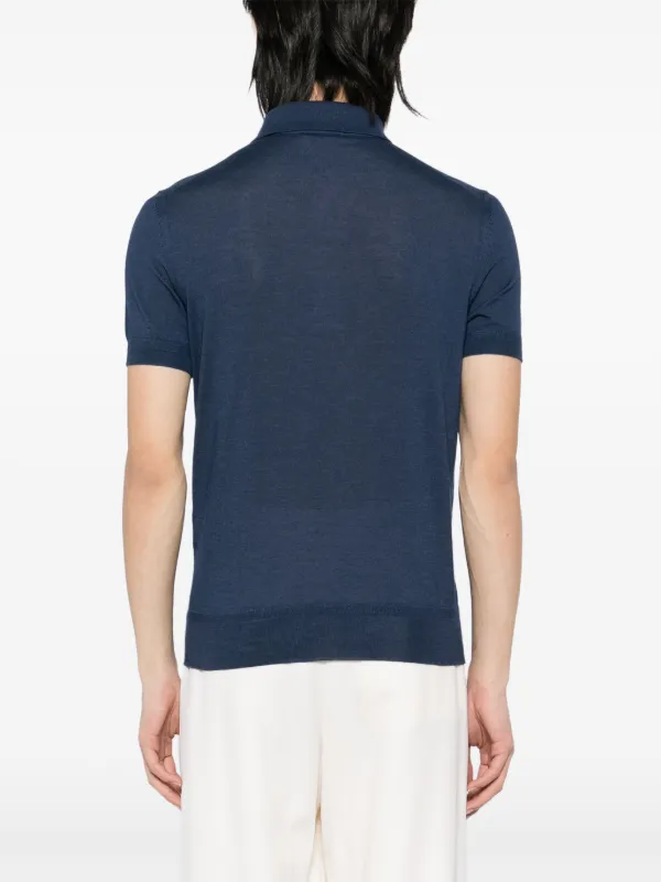 TOM FORD ショートスリーブ ポロシャツ | ブルー | FARFETCH JP