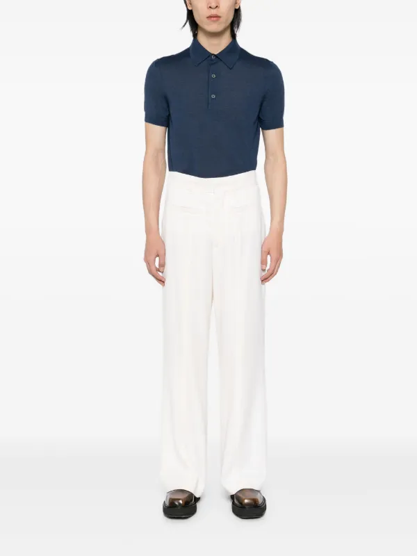 TOM FORD ショートスリーブ ポロシャツ | ブルー | FARFETCH JP