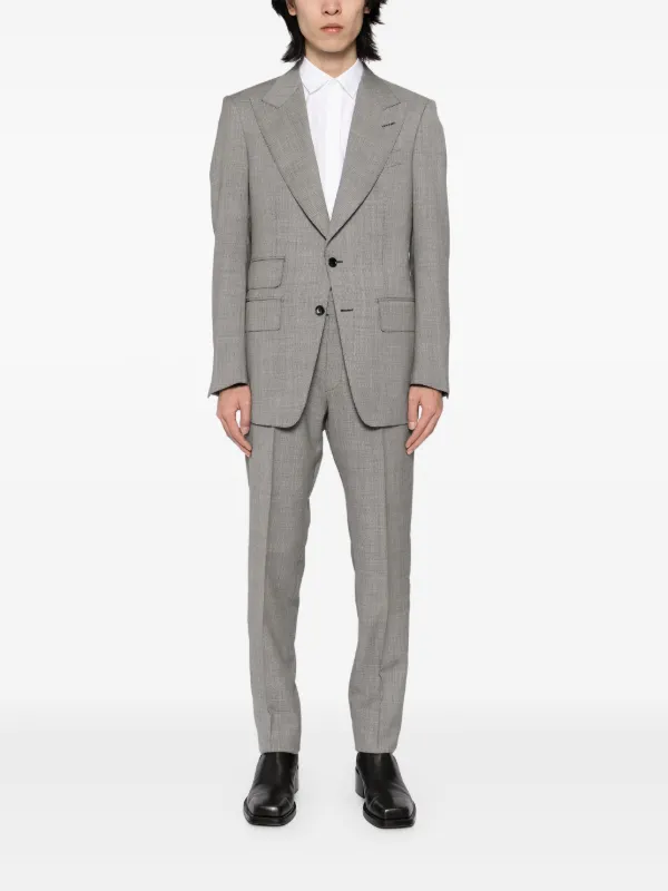 TOM FORD Atticus スーツ | シルバートーン | FARFETCH JP