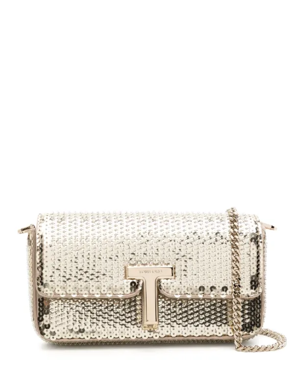 TOM FORD トムフォード Mini Wallis ショルダー バッグ TOM FORD Wallis ショルダーバッグ | ニュートラル | FARFETCH JP