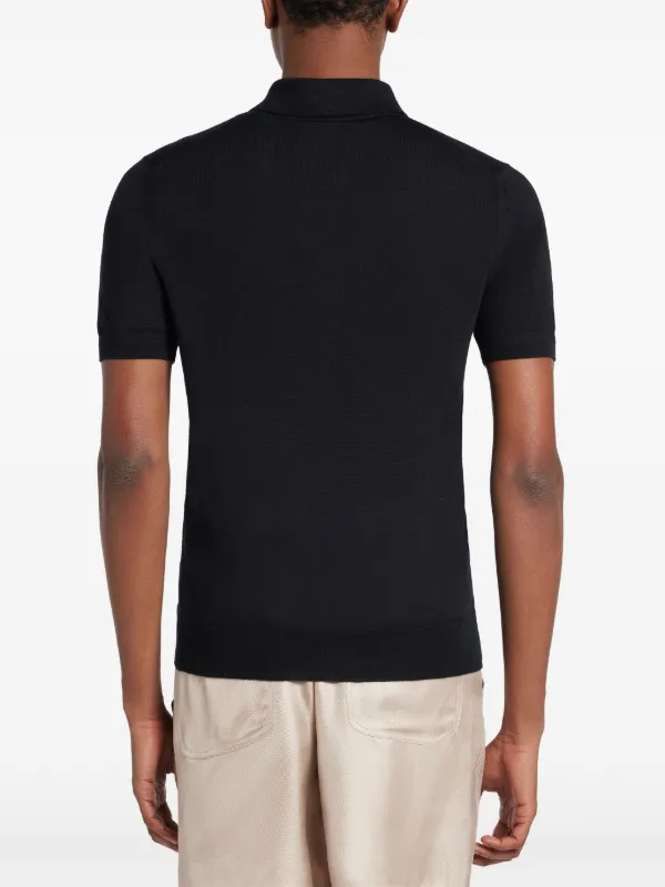 トップス TOMFORD short sleeve polo shirts TOM FORD Short Sleeve Polo Shirt | Black | FARFETCH