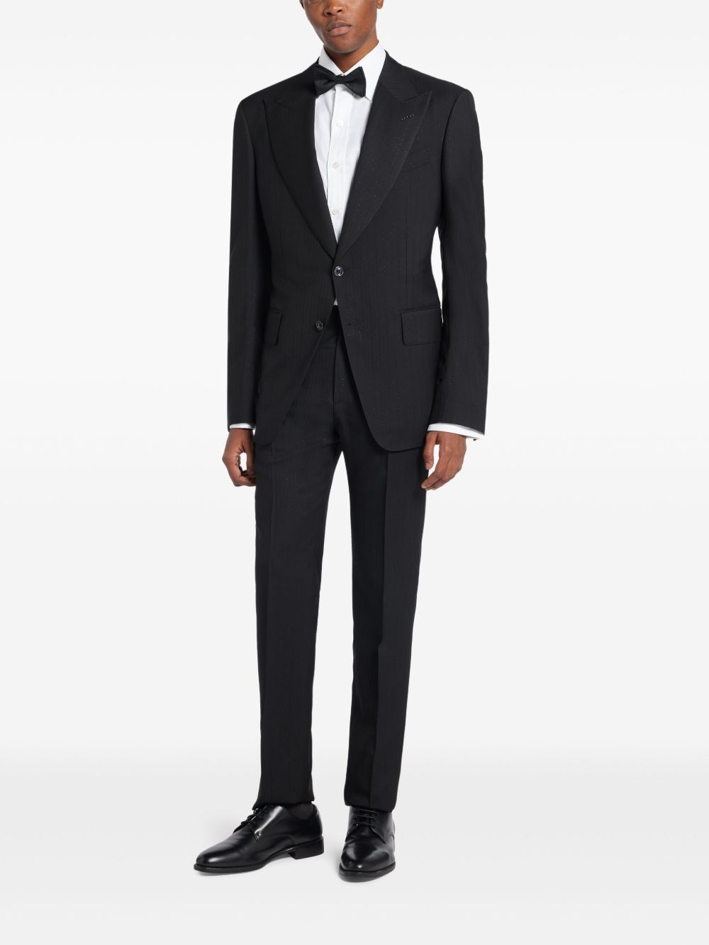 TOM FORD straight-leg tailored trousers - Black