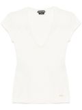 TOM FORD V-neck T-shirt - White