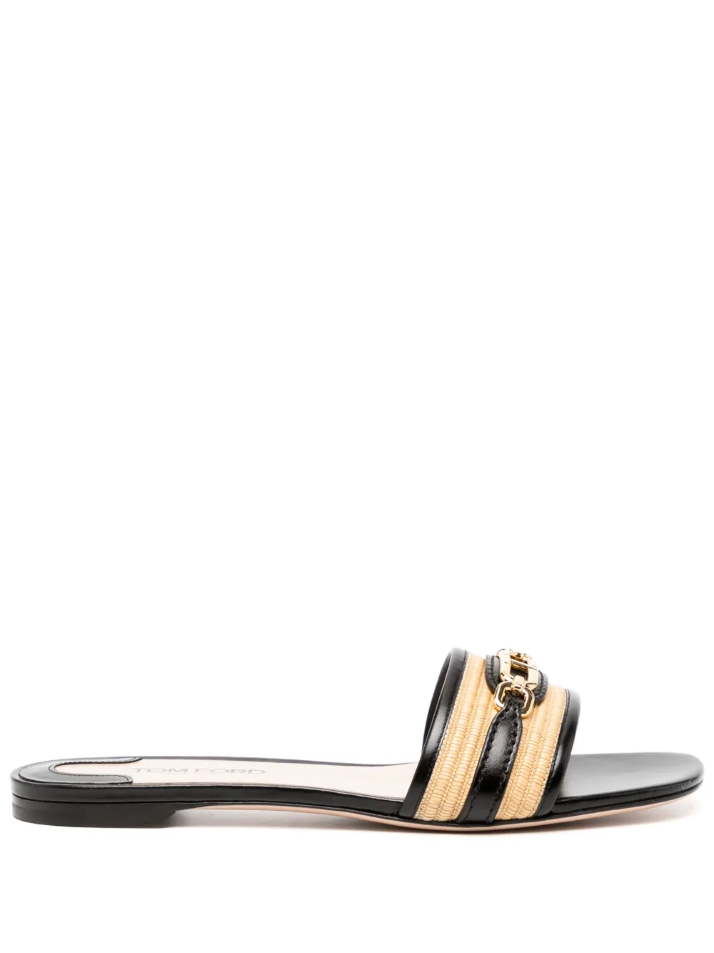 TOM FORD Whitney slippers Zwart