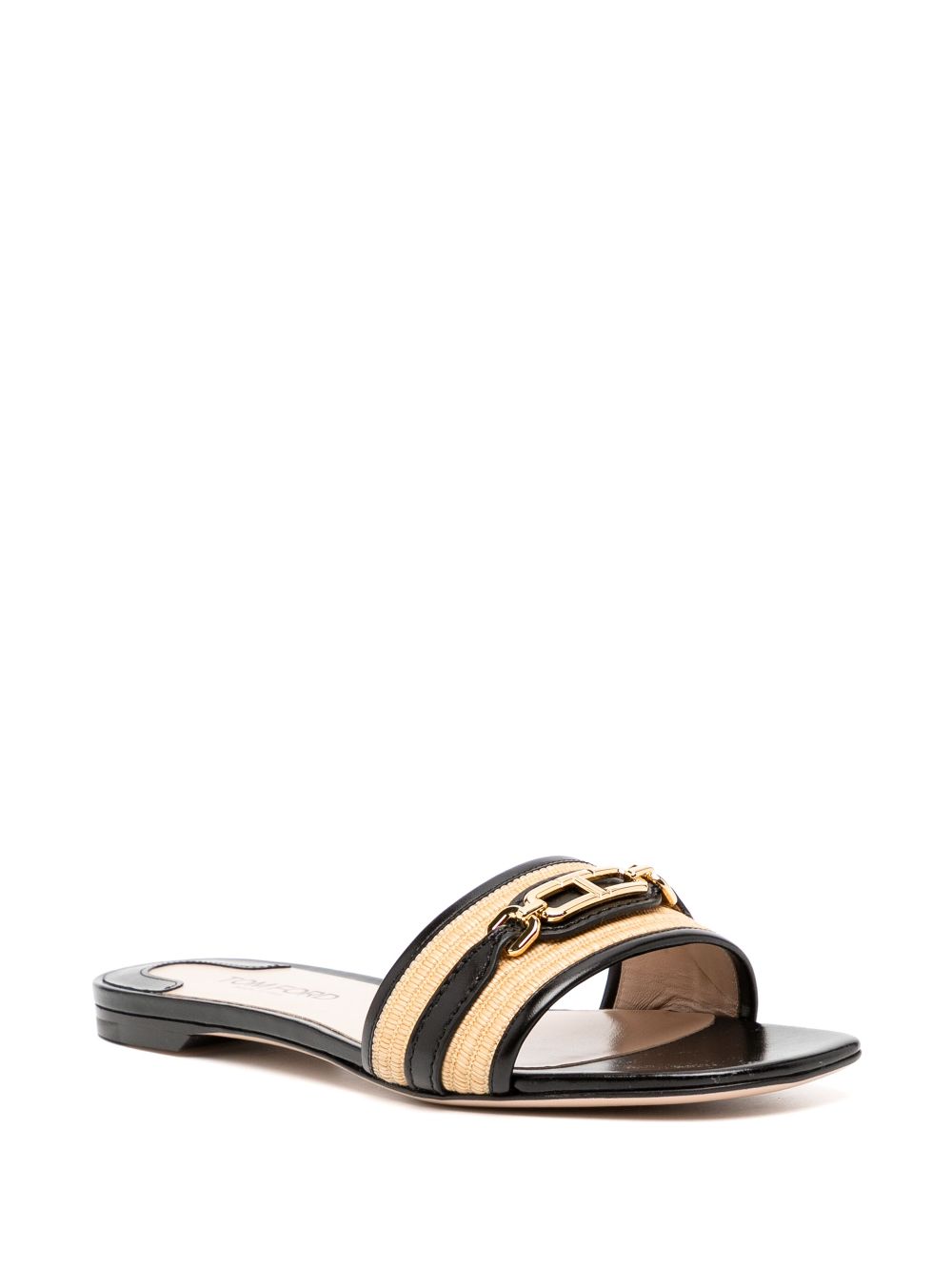 TOM FORD Whitney slippers - Zwart