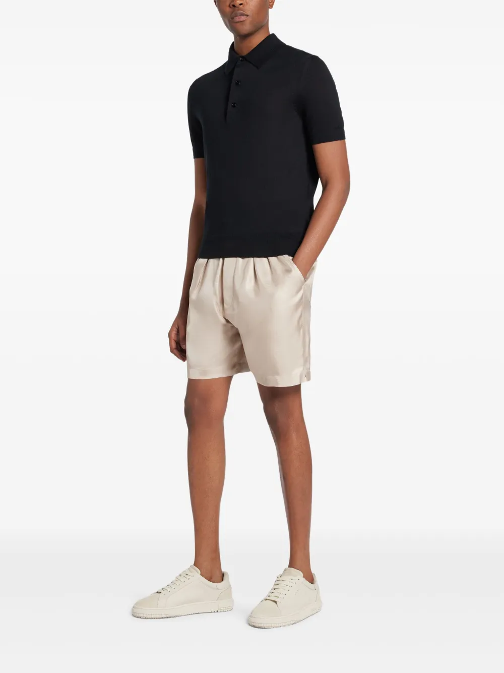 TOM FORD Zijden shorts - Beige