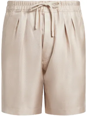 【TOM FORD】バミューダ レオ バンド ロゴ ショーツ 25SS TOM FORD トム・フォード ロゴ ショートパンツ | ブラック