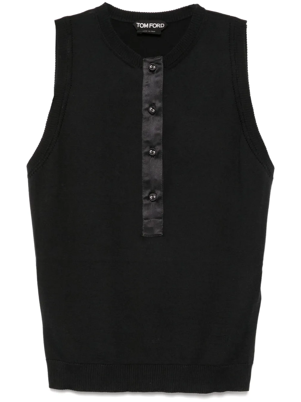 TOM FORD Gebreide tanktop Zwart