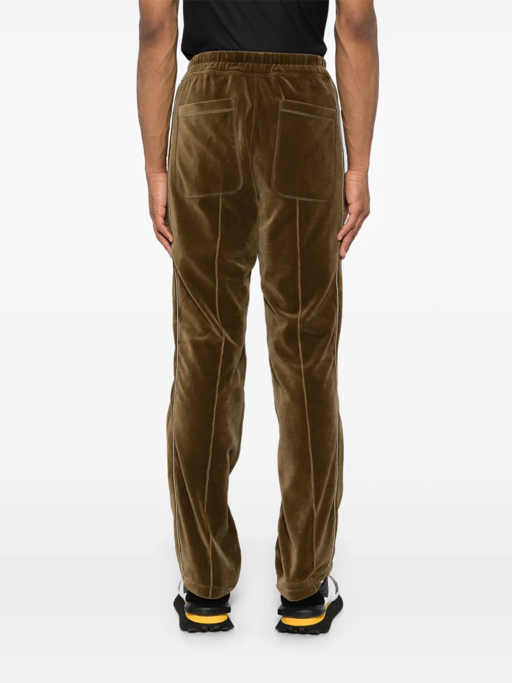 TOM FORD Fluwelen trainingsbroek Groen