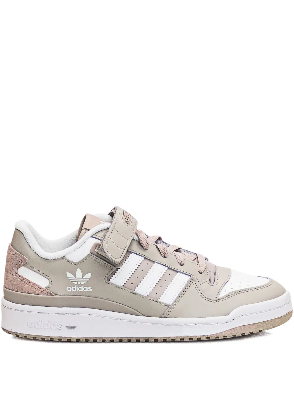 adidas forum low stripes trainers - Grigio