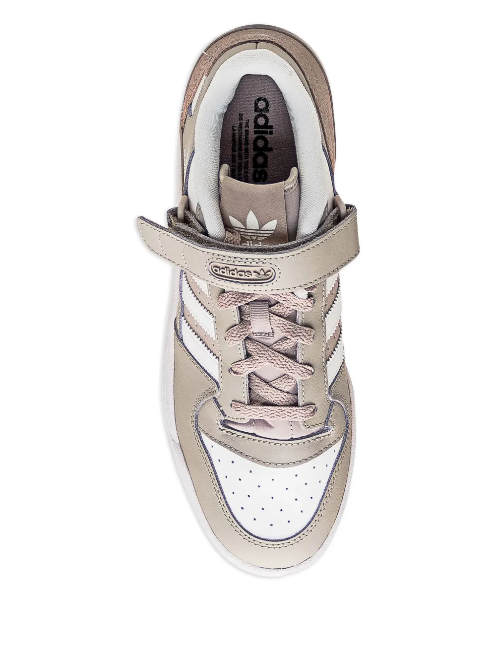 adidas Forum low-top sneakers met strepen Grijs