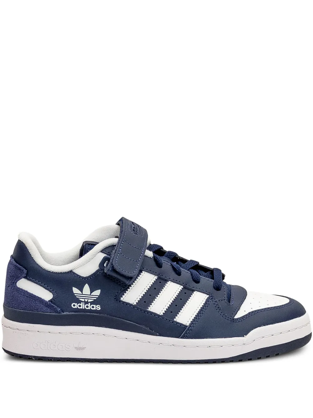 adidas baskets Forum Low à rayures | bleu | Image 1