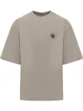A Paper Kid logo-print T-shirt - Neutrals