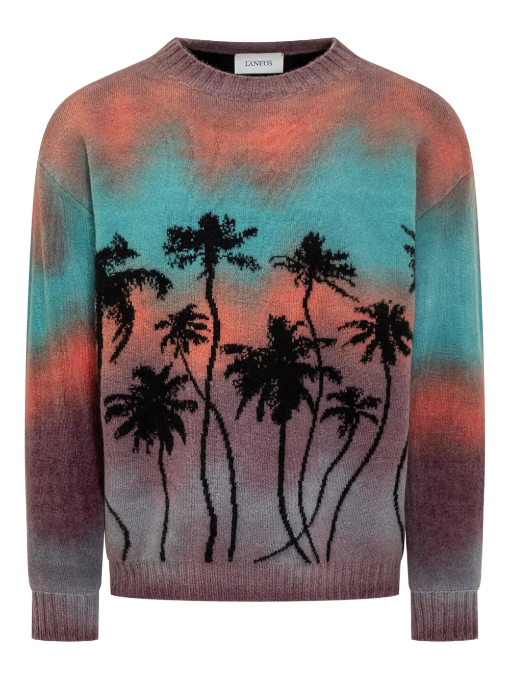 Laneus suéter con cuello redondo | azul | Image 1