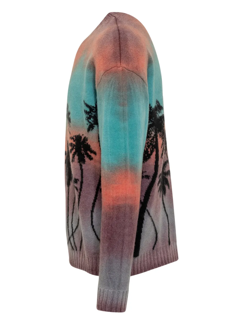 Laneus Crew-neck Sweater In Brown