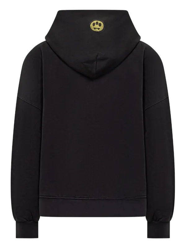 BARROW Logo Hoodie | Black | FARFETCH GE