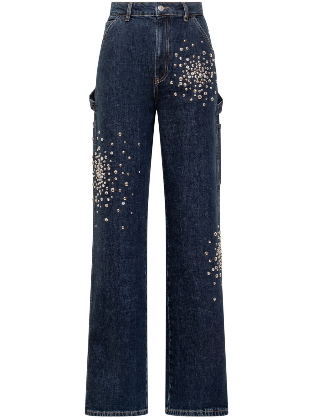 DES PHEMMES embellished jeans