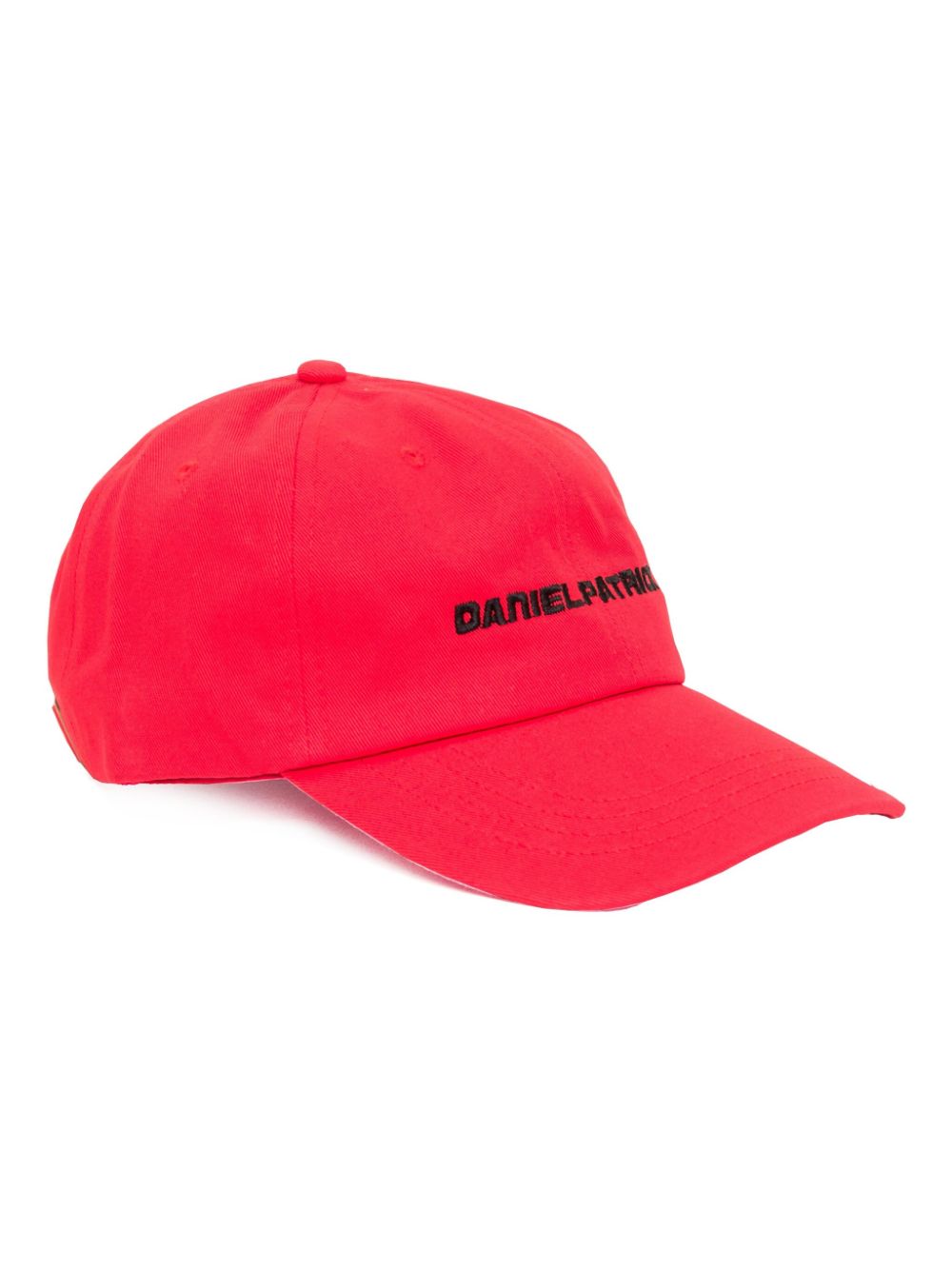 Daniel Patrick logo-embroidered cap - Rood