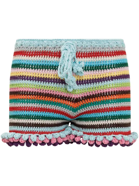 Matimì crochet-knit shorts