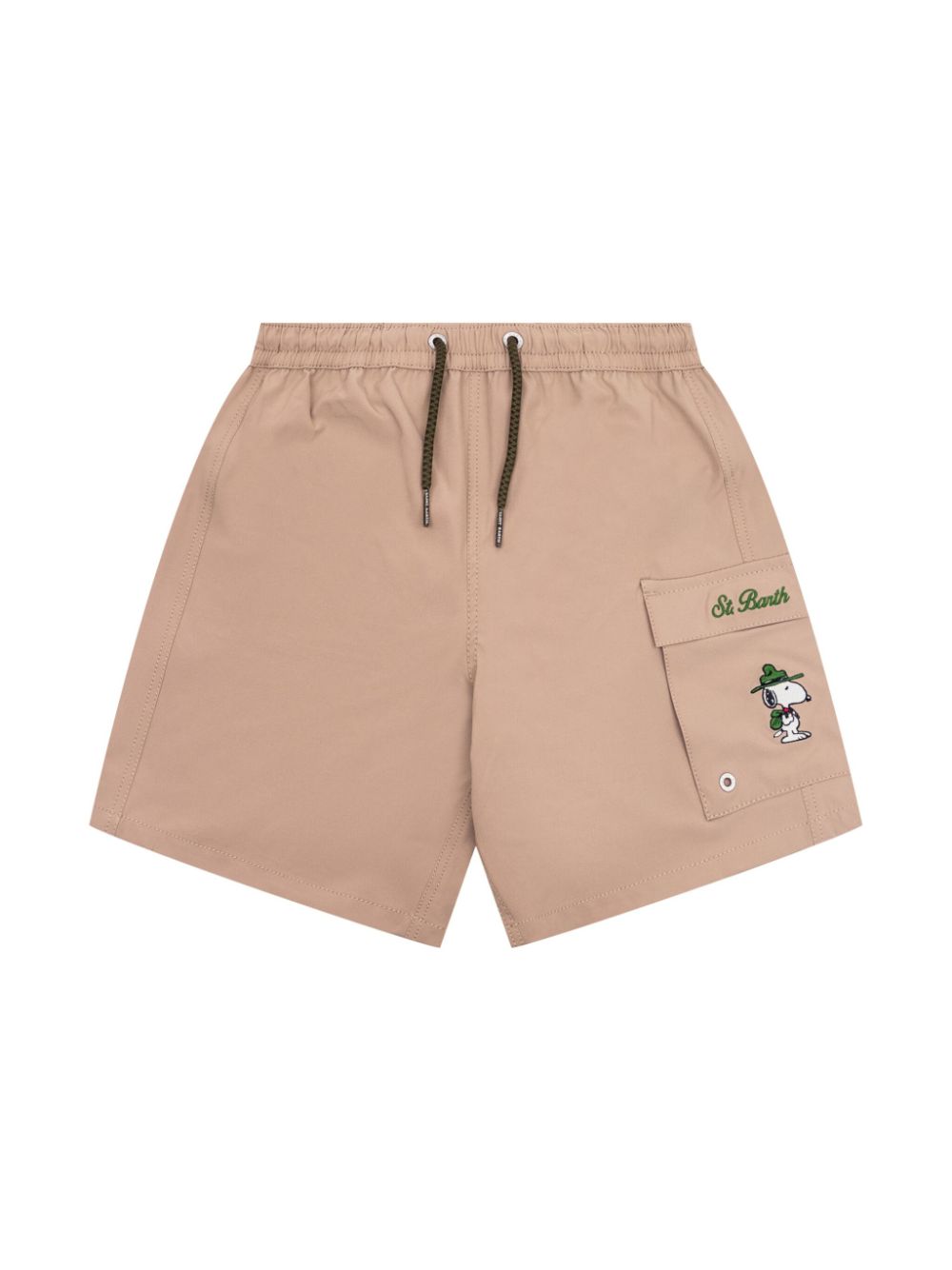 MC2 Saint Barth Kids Snoopy zwembroek Beige