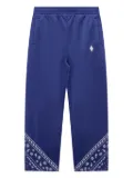 Marcelo Burlon County Of Milan Kids Bandana track pants - Blue