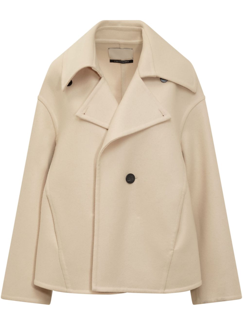 Calcaterra wool jacket - Neutrals