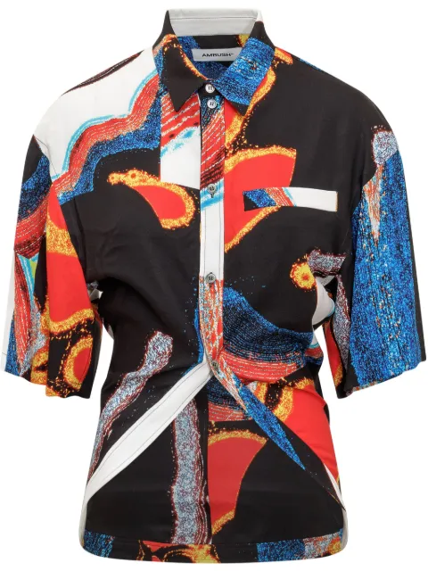 AMBUSH camisa estampada