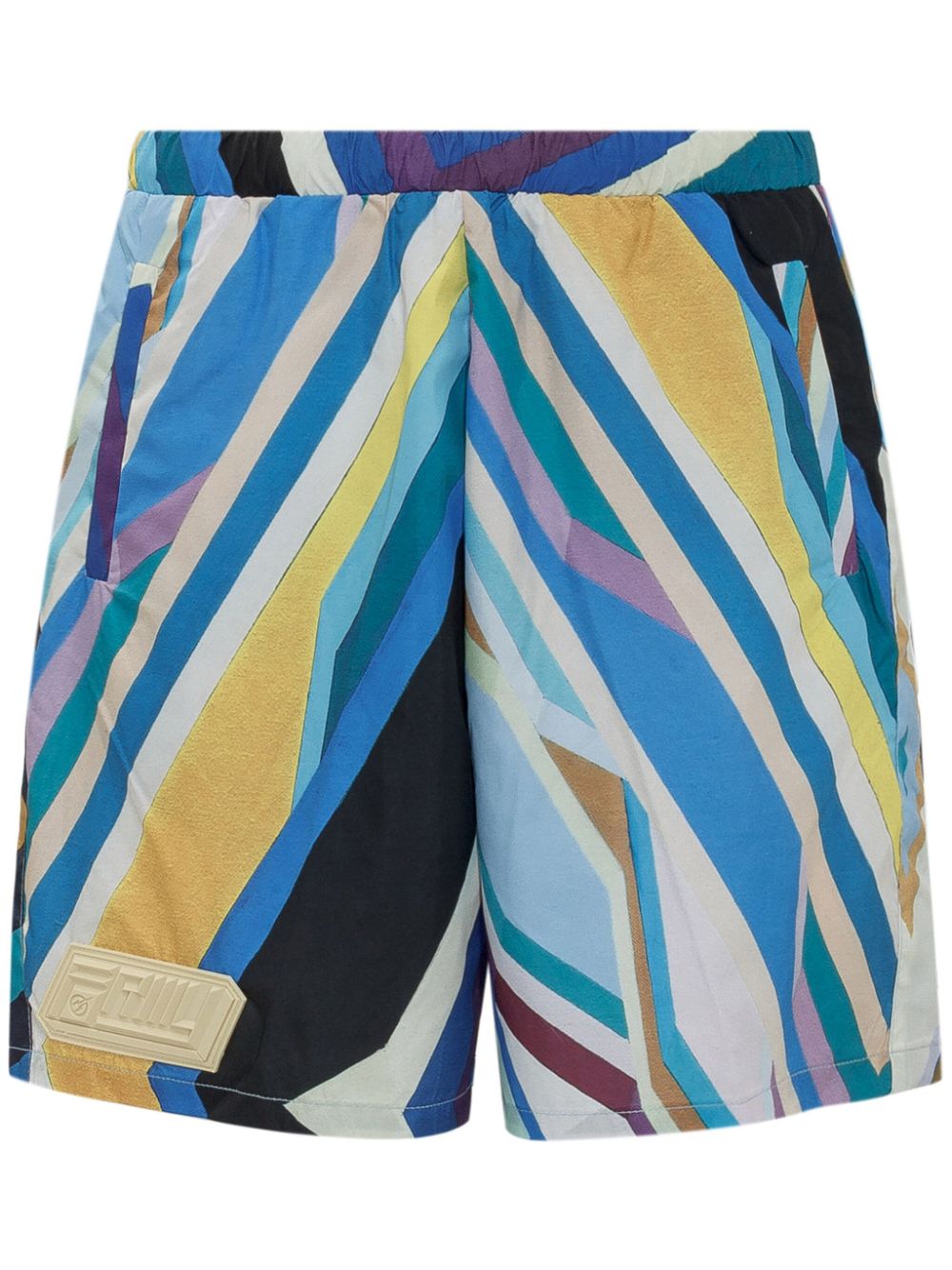 striped bermuda shorts