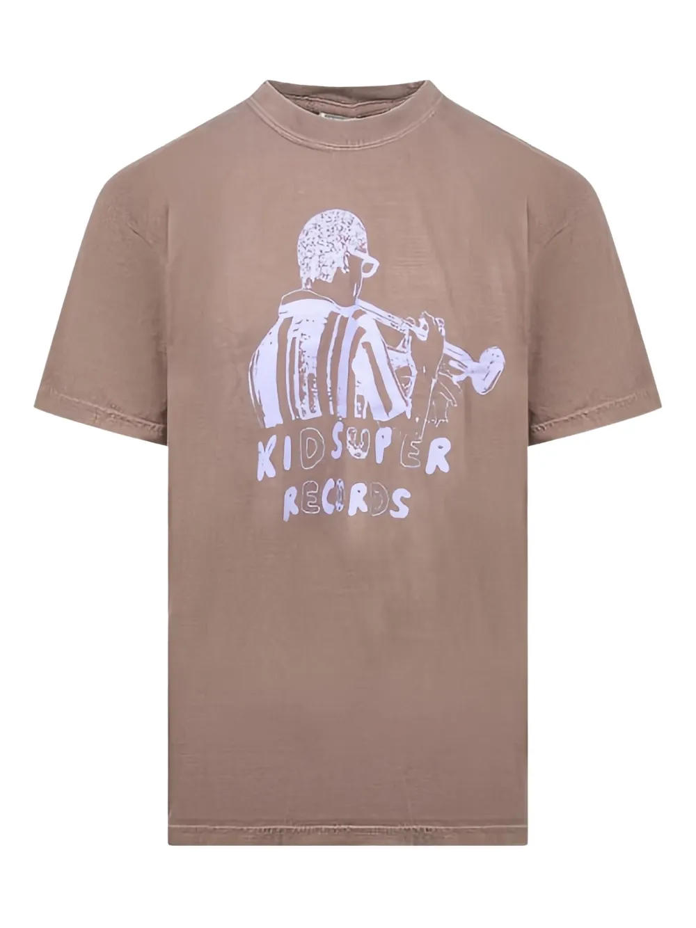 KidSuper Records Tシャツ - ブラウン KidSuper Records Tシャツ - ブラウン