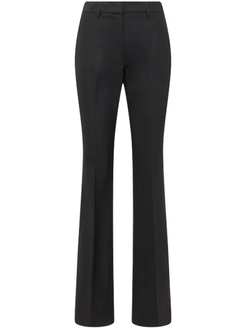 L'Autre Chose pantalones con detalle de abertura