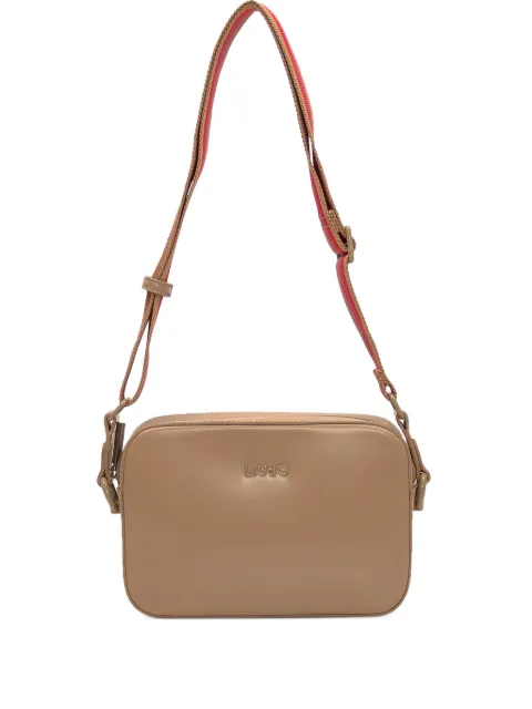 LIU JO striped-strap shoulder bag