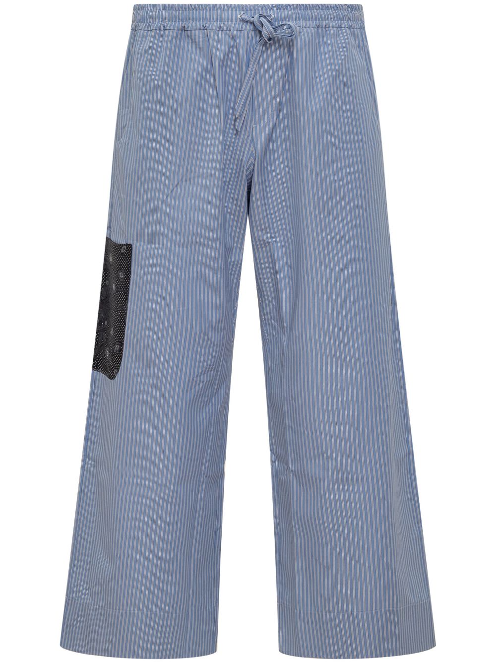 cargo-pocket trousers