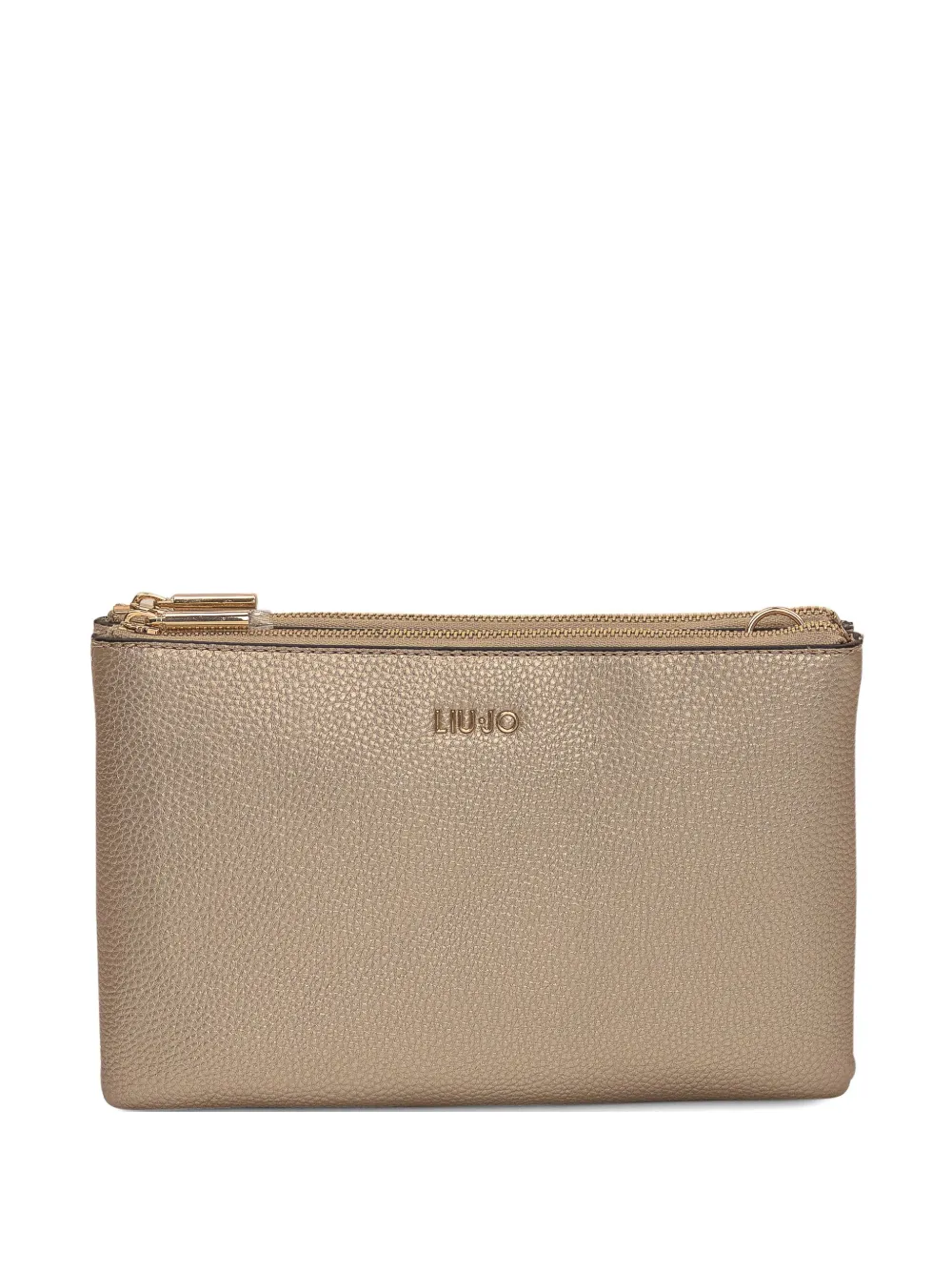 LIU JO double-zip crossbody bag | Gold | Image 1