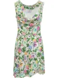 Chiara Ferragni floral dress - White