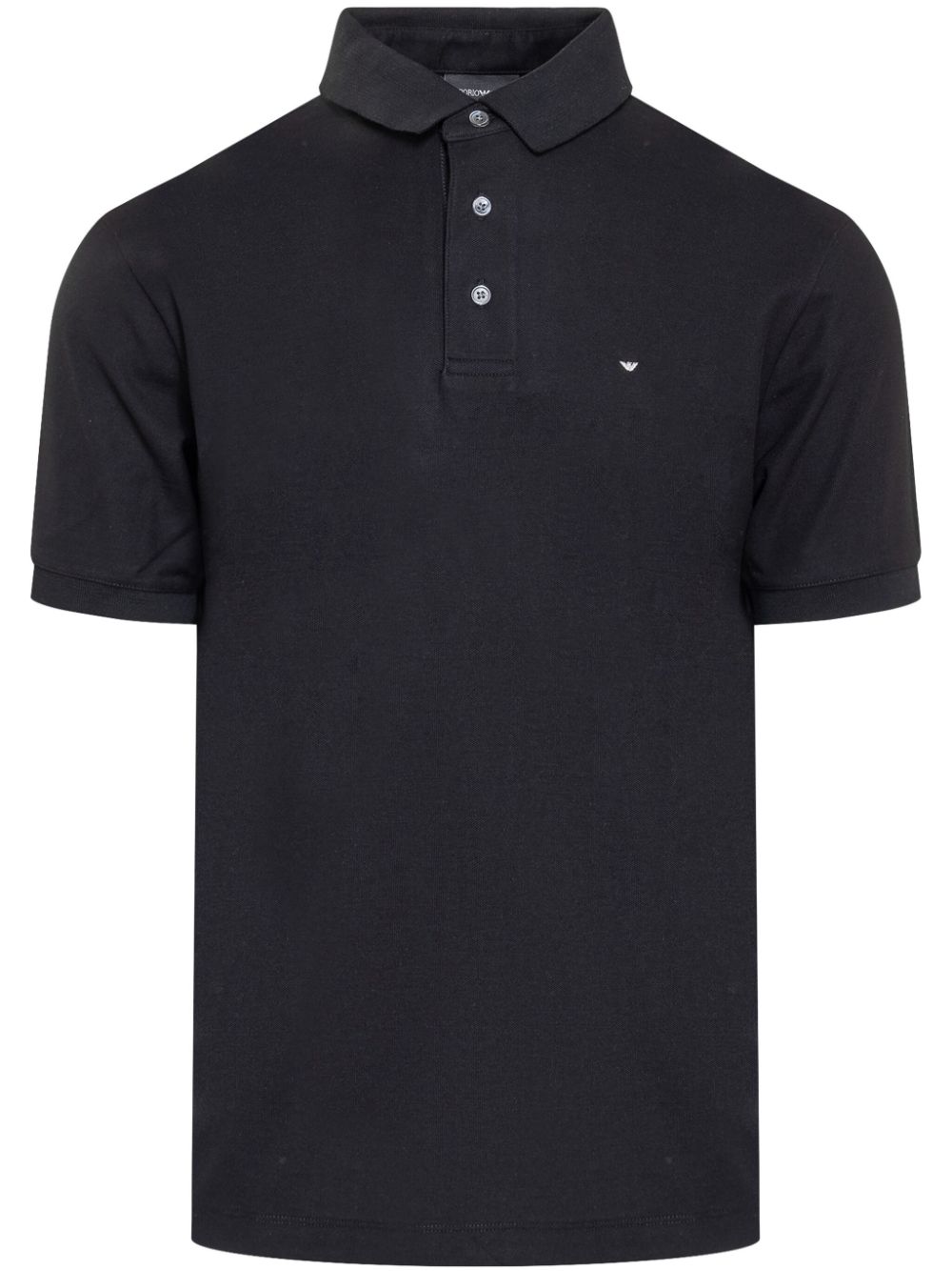 logo-embroidered polo shirt