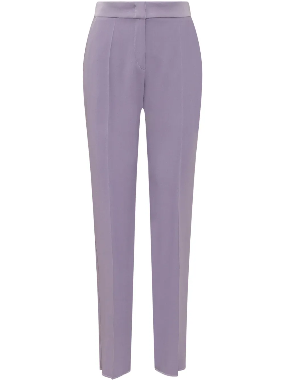 Emporio Armani Satijnen broek Paars