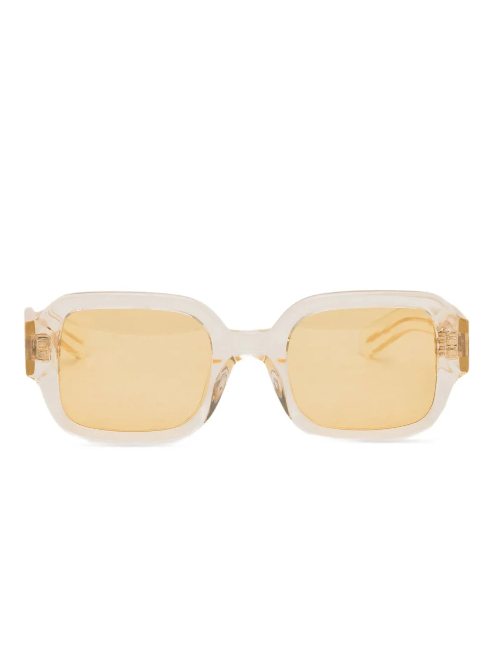 FLATLIST rectangle-frame sunglasses Wit
