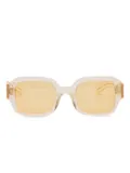 FLATLIST rectangle-frame sunglasses - White