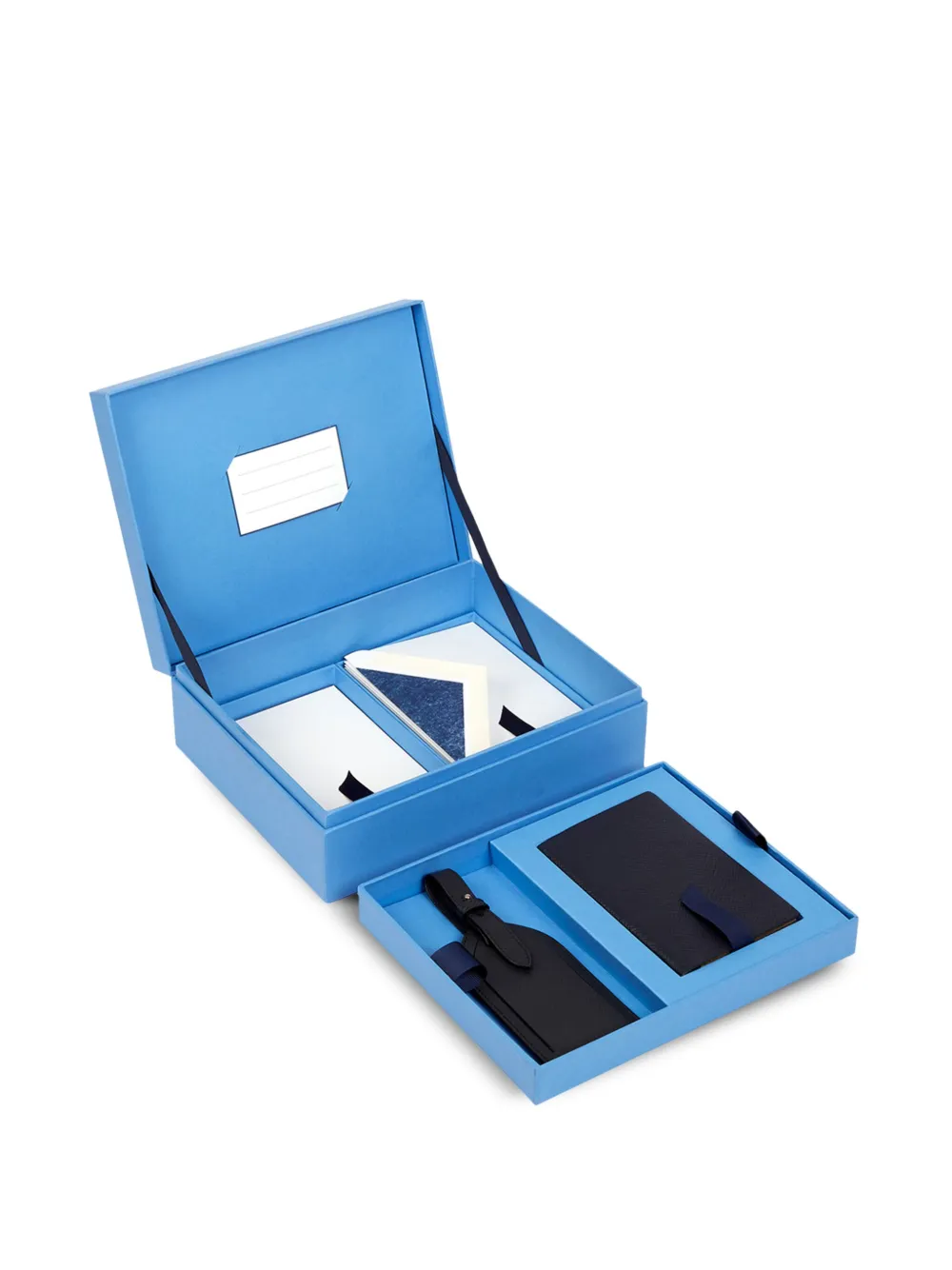Smythson Gift Box In Blue
