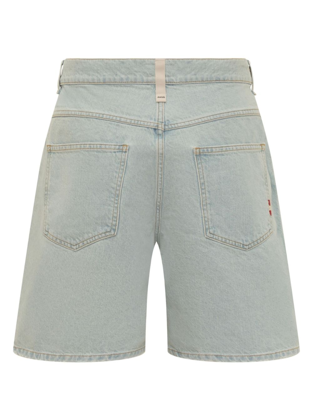 AMISH bermuda denim shorts - Blue