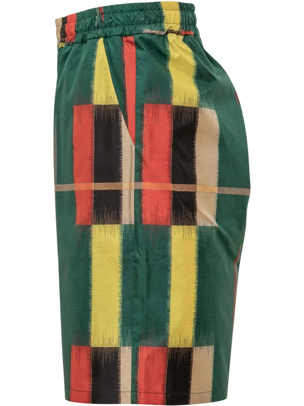 Pierre-Louis Mascia Shorts met print Groen