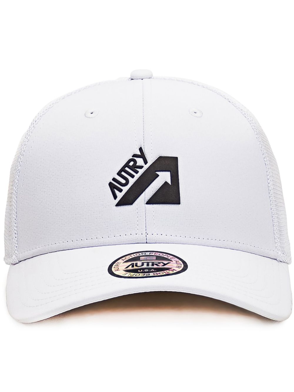 logo-embossed cap