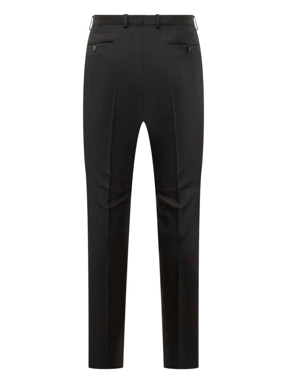 Zegna wool tailored trousers - Zwart