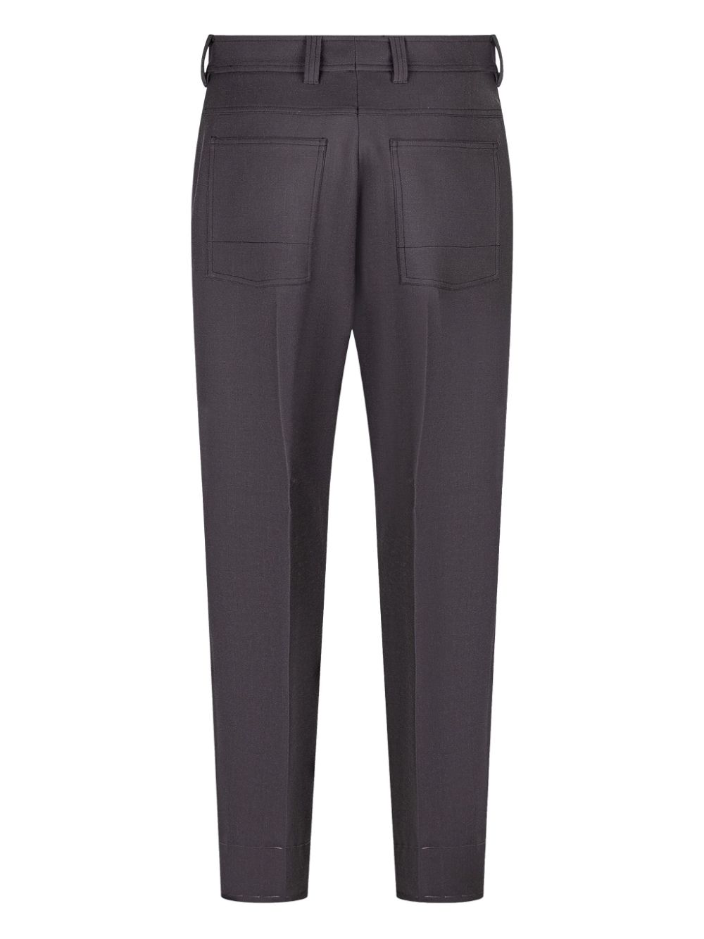 Zegna tapered tailored trousers - Grijs