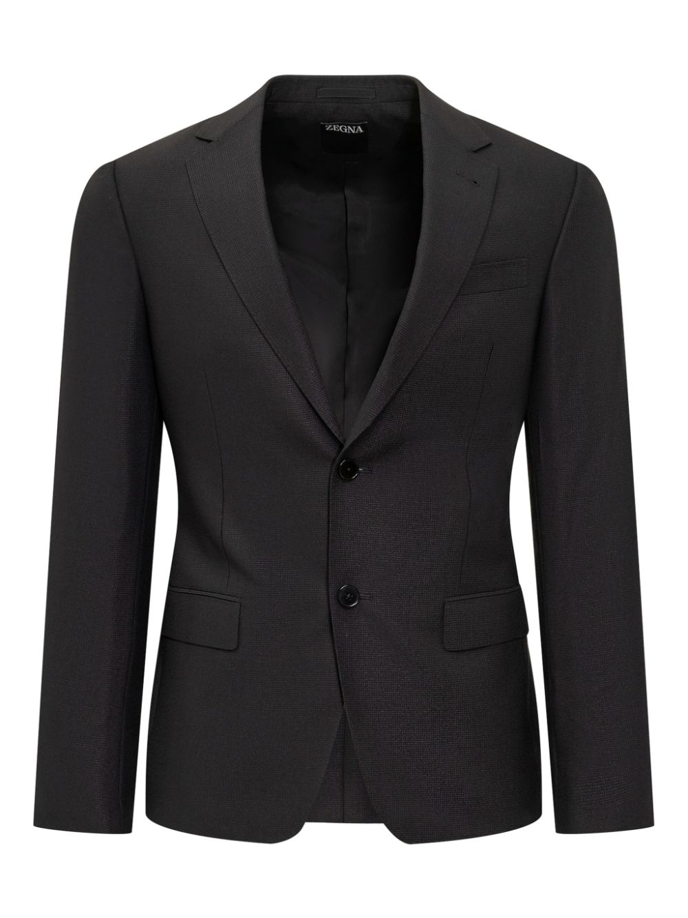 Zegna wool suit - Zwart